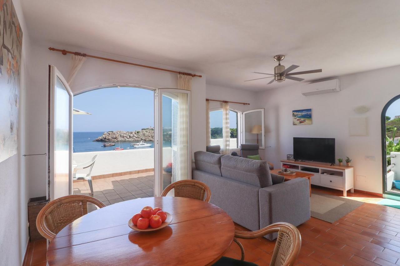 Belvedere, Family-Friendly, Nice, First-Line Apartment With Stunning Beach And Sea Views,Ac Arenal d'en Castell Exterior foto