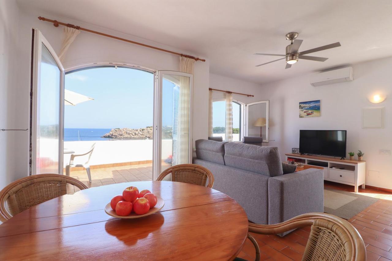 Belvedere, Family-Friendly, Nice, First-Line Apartment With Stunning Beach And Sea Views,Ac Arenal d'en Castell Exterior foto